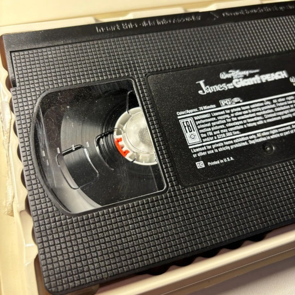 James and the Giant Peach (VHS, 1996) A Walt Disney Animated Masterpiece Film - Picture 5 of 8